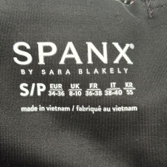 SPANX Black High-Waisted Leggings - Picture 2 of 8